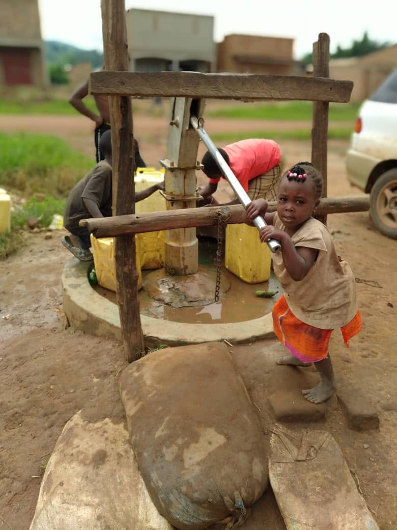 The Kamusenene village borehole